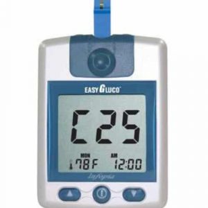 GLUCOMETER EASYGLUCO AUTO-CODING ( With 25 Strips )