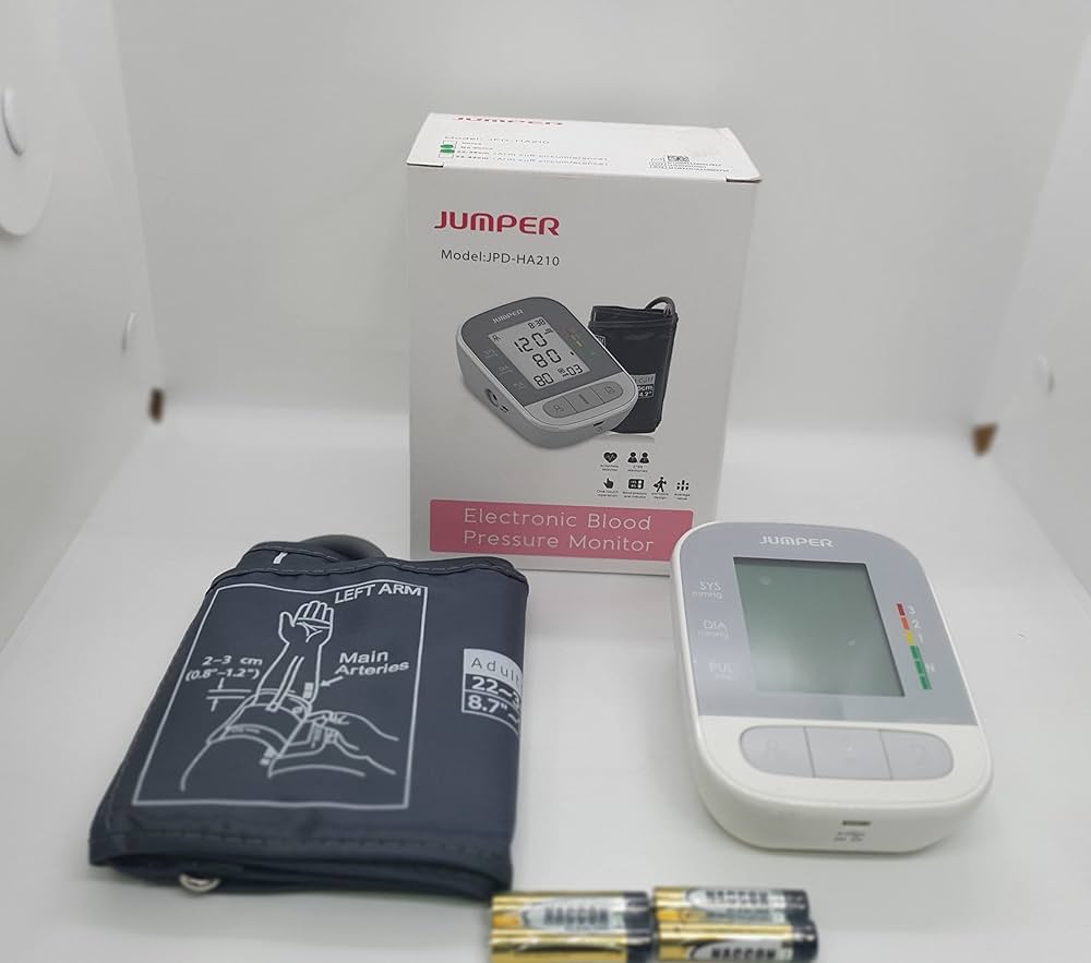 71DU1Ak5RZL._AC_UF1000,1000_QL80_ Jumper Digital Blood Pressure monitor - Image 1