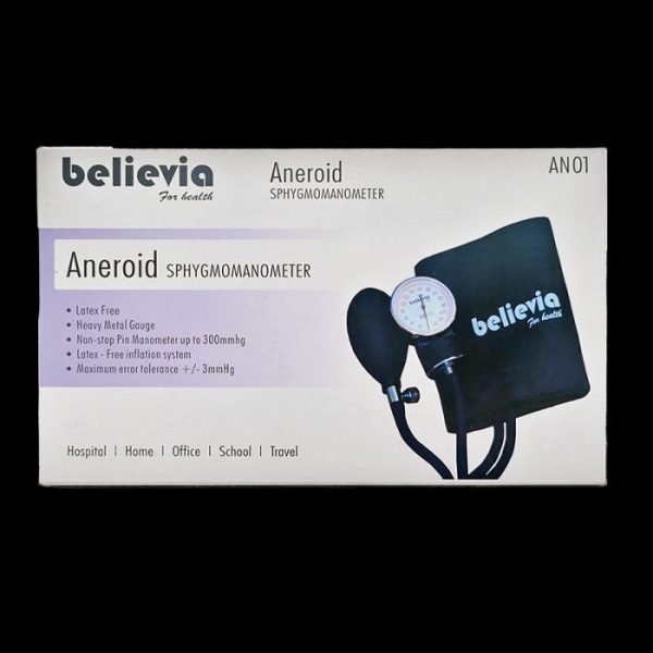 BP APPARATUS ANEROID BELIEVIA AN01 SPHYGMOMANOMETER