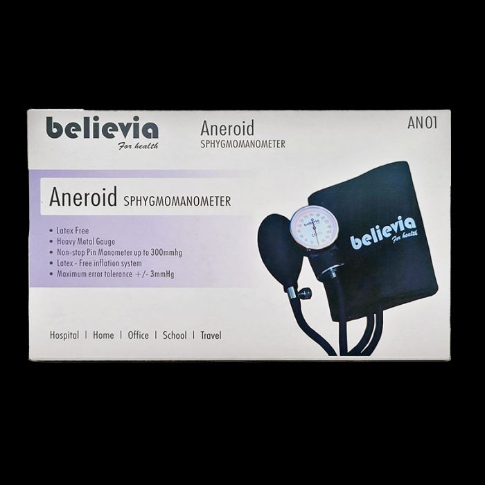 S96f18bdc783d4c29a988d14d48996f65y BP APPARATUS ANEROID BELIEVIA AN01 SPHYGMOMANOMETER - Image 1