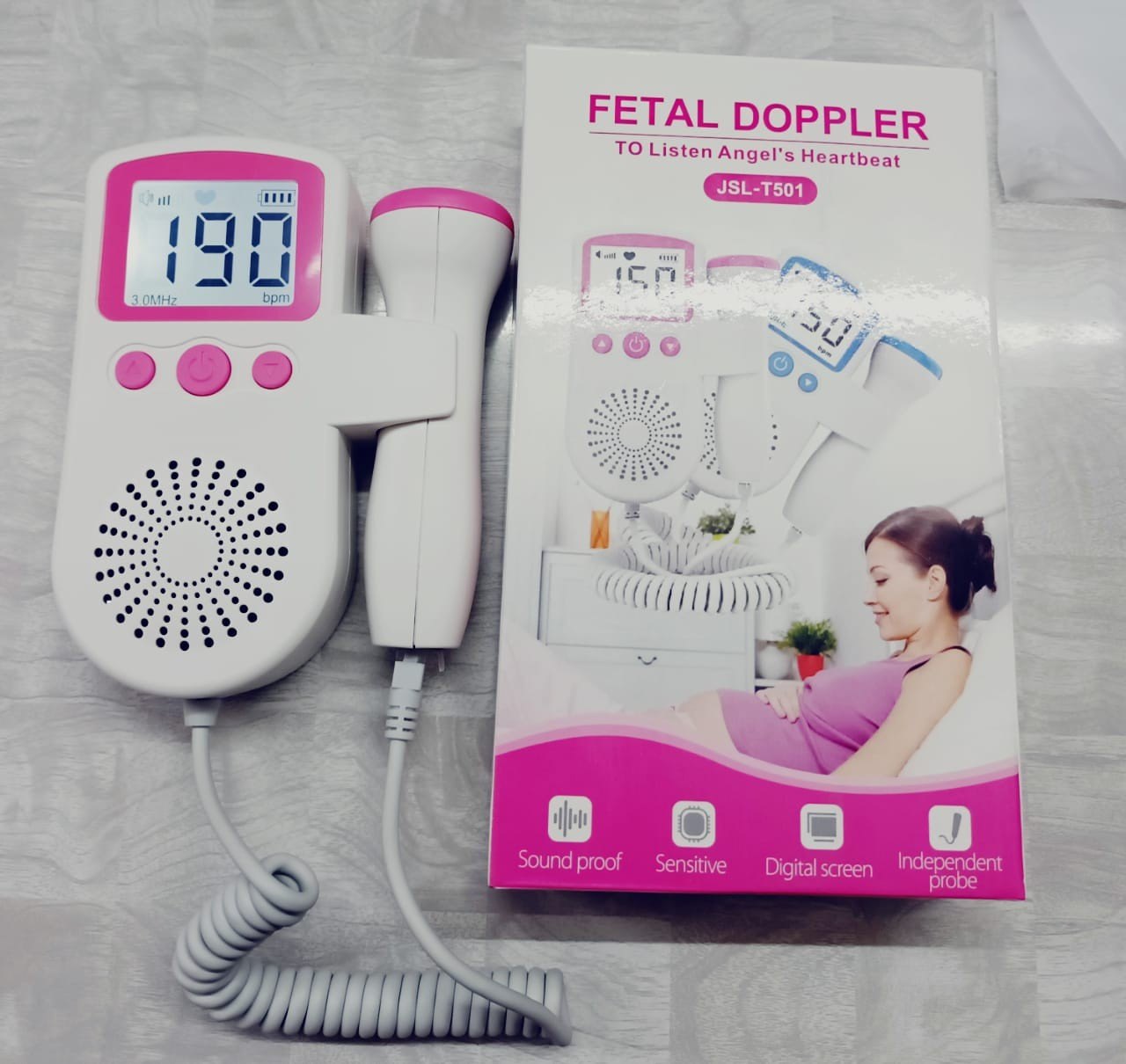 product-jpeg Fetal Doppler – Handled Ultrasound Device Model: JSL-T501 - Image 1