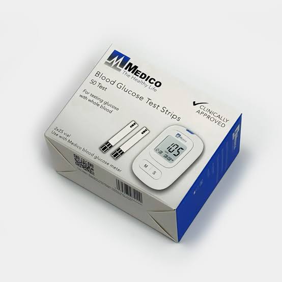 Medico Glucometer Strips 2×25 Pack